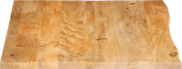 VidaXL Stolní deska živá hrana 100 x 80 x 2,5 cm masivní mangovník [370556] Barva: dubový povrch