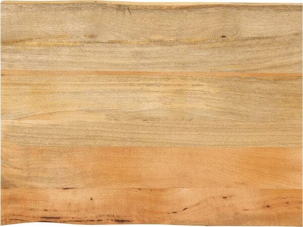 VidaXL Stolní deska živá hrana 70x60x3,8 cm masivní hrubý mangovník [370643] Barva: Akáciové dřevo (přírodní)