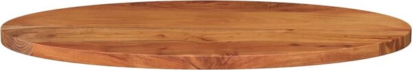 VidaXL Stolní deska 100 x 50 x 3,8 cm oválná masivní akáciové dřevo [370812] Barva: Akáciové dřevo (přírodní)