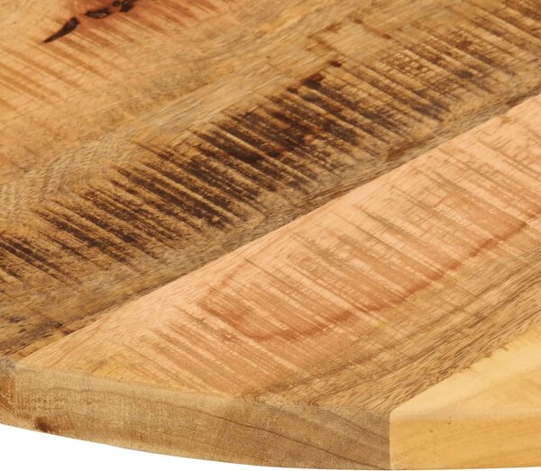 VidaXL Stolní deska Ø70x1,5 cm kulatá masivní hrubé mangovníkové dřevo [370026] Barva: Hrubé mangovníkové dřevo (přírodní)