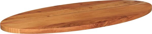 VidaXL Stolní deska 100 x 50 x 3,8 cm oválná masivní akáciové dřevo [370812] Barva: Akáciové dřevo (přírodní)