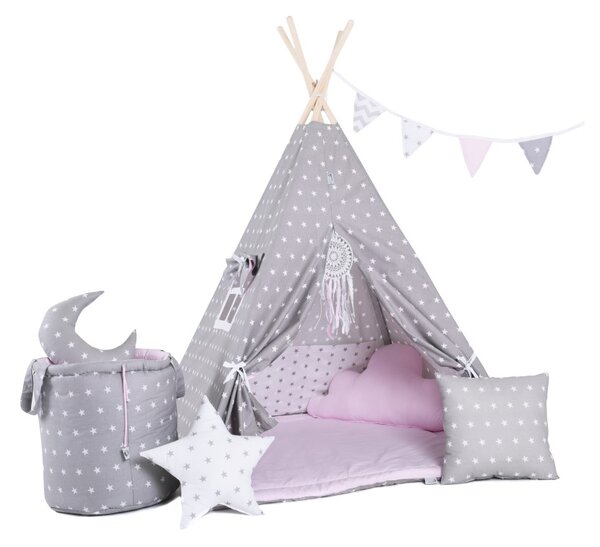 ELIS DESIGN Set teepee stan Králičí tlapka varianta: standard