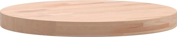 VidaXL Stolní deska Ø 30 x 2,5 cm kulatá masivní bukové dřevo [355913] Barva: světle hnědá