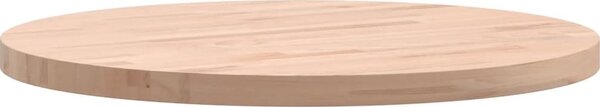 VidaXL Stolní deska Ø 50 x 2,5 cm kulatá masivní bukové dřevo [355915] Barva: světle hnědá