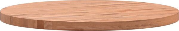 VidaXL Stolní deska Ø 50 x 2,5 cm kulatá masivní bukové dřevo [355915] Barva: světle hnědá
