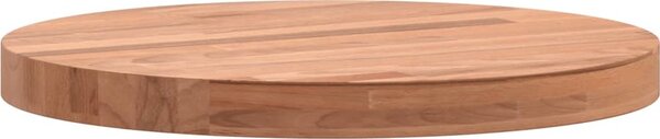 VidaXL Stolní deska Ø 30 x 2,5 cm kulatá masivní bukové dřevo [355913] Barva: světle hnědá