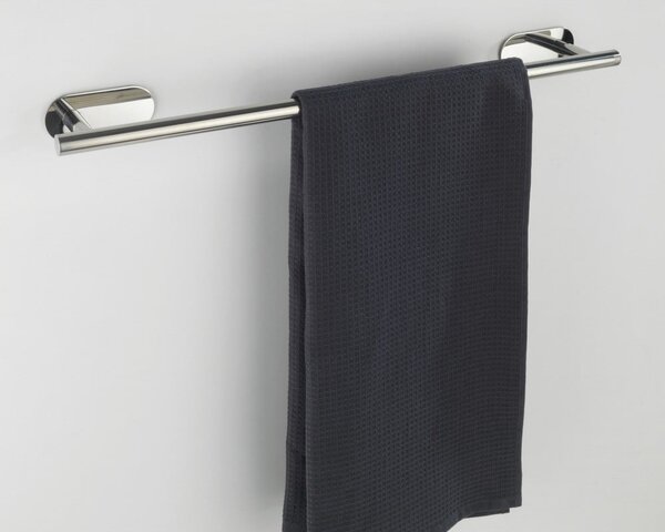 Nástěnný držák na ručníky z nerezové oceli Wenko Orea Rail Turbo-Loc®