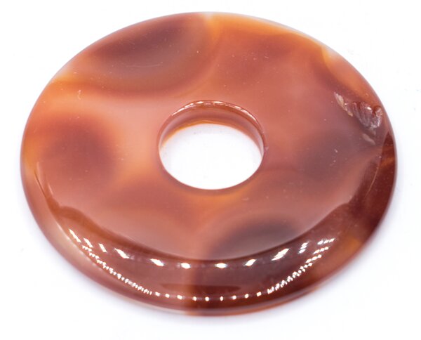 Achát - donut oranžový – VADA VAD32