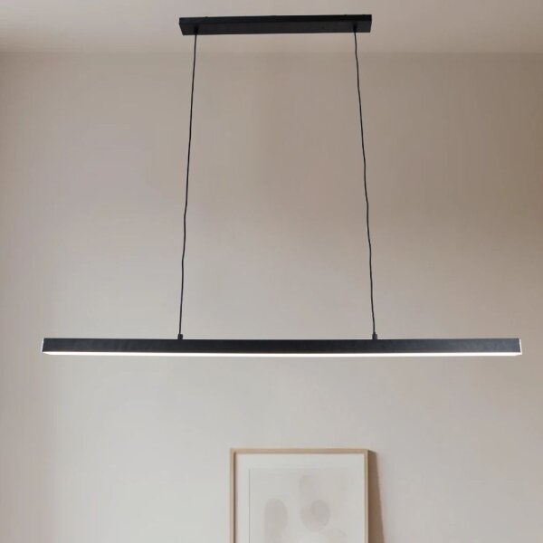 Brilagi - LED Lustr na lanku AXIS LED/30W/230V 120 cm černá