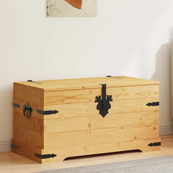VidaXL Úložná truhla mexická borovice Corona 91 x 49,5 x 47 cm [243747]