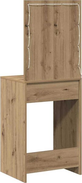 VidaXL Kosmetický stůl 50 x 41 x 135 cm Kompozitní dřevo [865045] Barva: dub sonoma