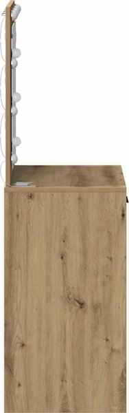 VidaXL Kosmetický stůl 50 x 41 x 135 cm Kompozitní dřevo [865045] Barva: dub sonoma