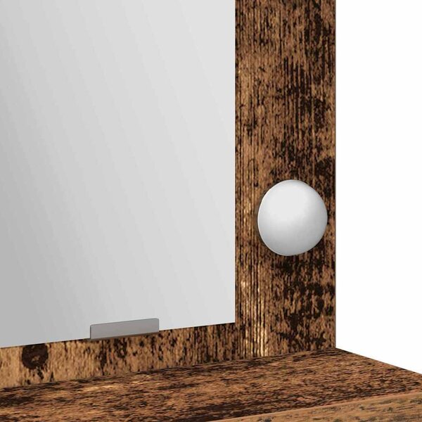 VidaXL Kosmetický stůl 50 x 41 x 135 cm Kompozitní dřevo [865125] Barva: Černý dub