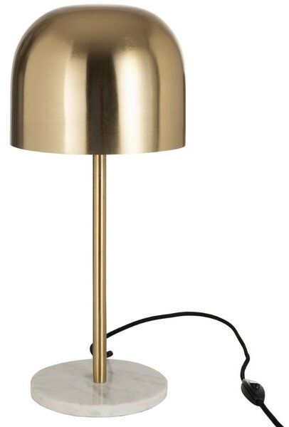 Zlatá mosazná stolní lampa J-Line Surya 49 cm