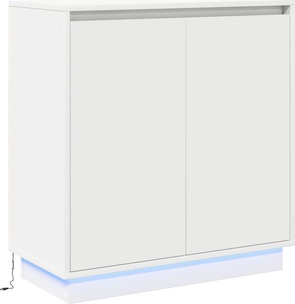 VidaXL LED komoda 71 x 34,5 x 75 cm Kompozitní dřevo [869642] Barva: dub sonoma
