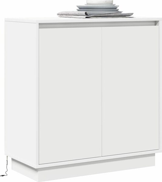 VidaXL LED komoda 71 x 34,5 x 75 cm Kompozitní dřevo [869642] Barva: dub sonoma