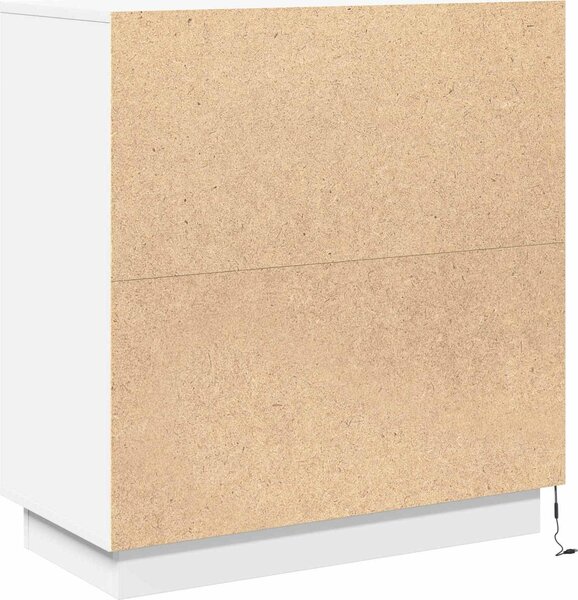 VidaXL LED komoda 71 x 34,5 x 75 cm Kompozitní dřevo [869642] Barva: dub sonoma