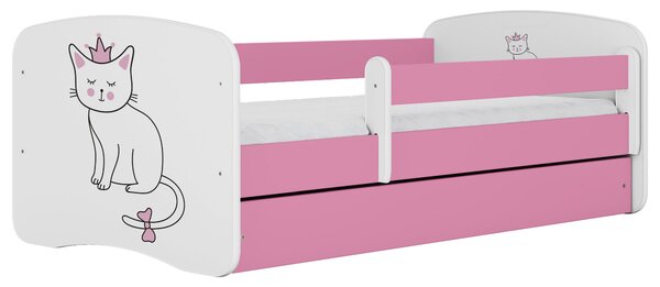 POSTEL PRO DĚTI A MLÁDEŽ 80/160 cm, bílá, pink MID.YOU - Dětské pokoje sestavy, Online Only