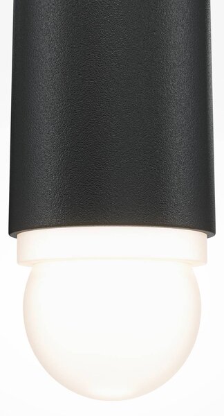 Závěsné svítidlo Maytoni Cascade LED, černé, 1 světlo