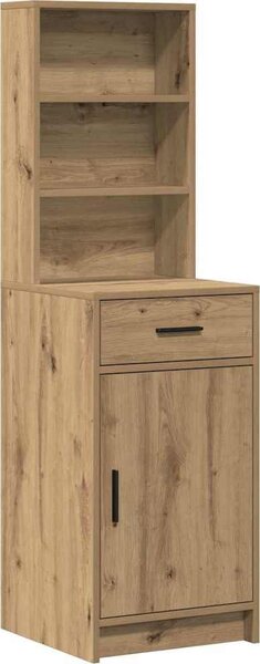 VidaXL Kosmetický stůl 2 ks 78,5 x 41 x 135 cm Kompozitní dřevo [3334271] Barva: Bílá