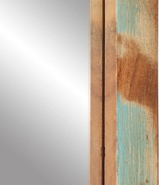 VidaXL Zrcadlo 70 x 50 cm masivní mangovníkové dřevo a sklo [351984] Barva: medová hnědá