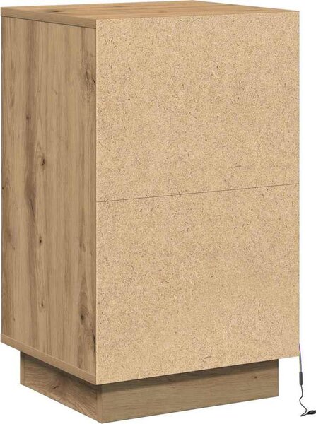 VidaXL Noční skříňka 39 x 34,5 x 65 cm Kompozitní dřevo [869633] Barva: dub sonoma