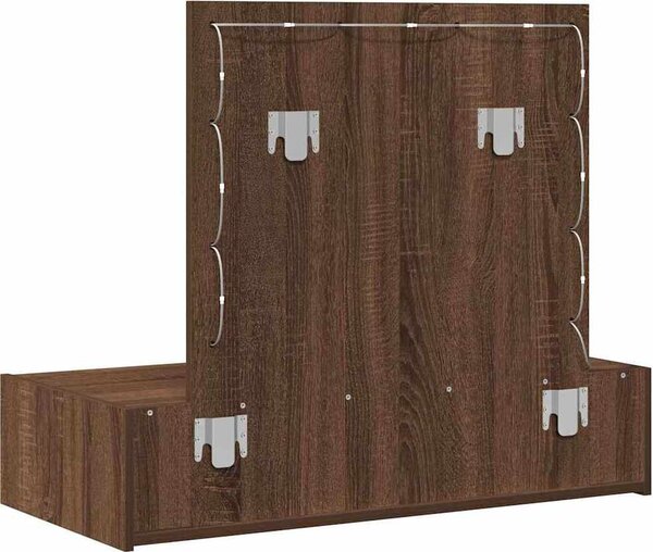 VidaXL Kosmetický stůl 83 x 40 x 70 cm Kompozitní dřevo [865232] Barva: Černý dub