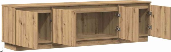 VidaXL Televizní skříň 180 x 38 x 49 cm Kompozitní dřevo [3376151] Barva: Bílá