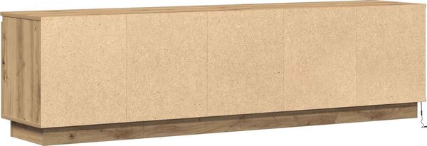VidaXL Televizní skříň 180 x 38 x 49 cm Kompozitní dřevo [3376151] Barva: Bílá
