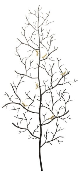 Kovový nástěnný věšák Kare Design Ants On A Tree, výška 160 cm
