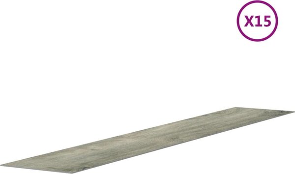 VidaXL Nástěnné panely vzhled dřeva PVC 2,06 m² [351817] Barva: Bukové dřevo