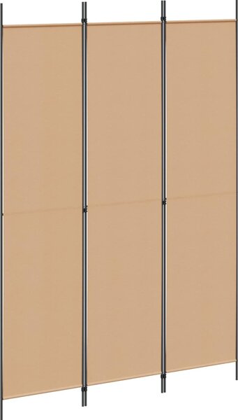 VidaXL 3dílný paraván 150x220 cm textil [42039211] Barva: Béžová
