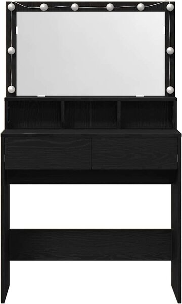VidaXL Toaletní stolek s LED 80 x 41 x 134,5 cm [871539] Barva: dub artisan