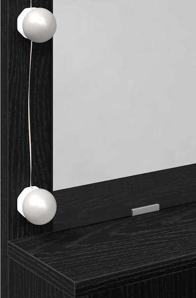 VidaXL Toaletní stolek s LED 80 x 41 x 134,5 cm [871539] Barva: dub artisan