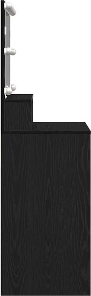 VidaXL Toaletní stolek s LED 80 x 41 x 134,5 cm [871539] Barva: dub artisan