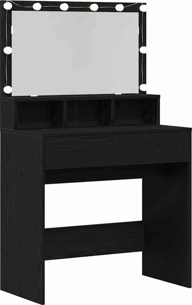 VidaXL Toaletní stolek s LED 80 x 41 x 134,5 cm [871539] Barva: dub artisan