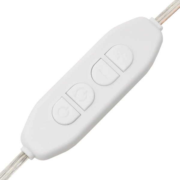 VidaXL Toaletní stolek s LED 80 x 41 x 134,5 cm [871539] Barva: dub artisan