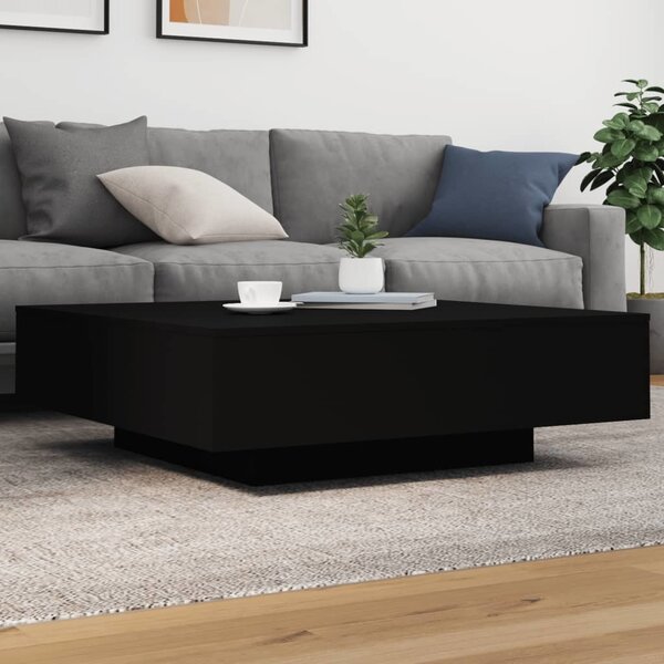 VidaXL Konferenční stolek s LED osvětlením 100x100x31 cm [863008] Barva: dub artisan