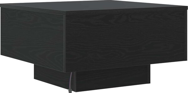 VidaXL Konferenční stolek s LED osvětlením 55 x 55 x 31 cm [862996] Barva: dub artisan