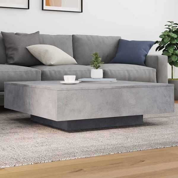 VidaXL Konferenční stolek s LED osvětlením 100x100x31 cm [863008] Barva: dub artisan