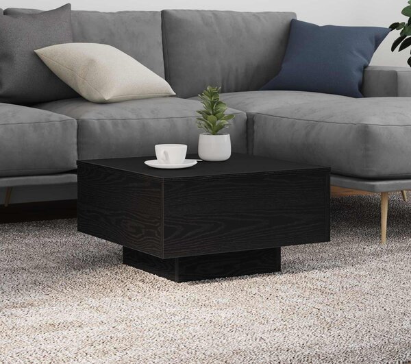 VidaXL Konferenční stolek s LED osvětlením 55 x 55 x 31 cm [862996] Barva: dub artisan
