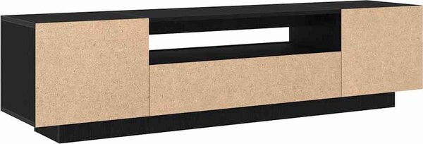 VidaXL TV stolek s LED 160 x 35 x 40 cm kompozitní dřevo [861103] Barva: dub artisan