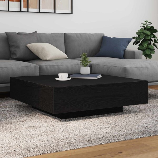 VidaXL Konferenční stolek s LED osvětlením 100x100x31 cm [863008] Barva: dub artisan
