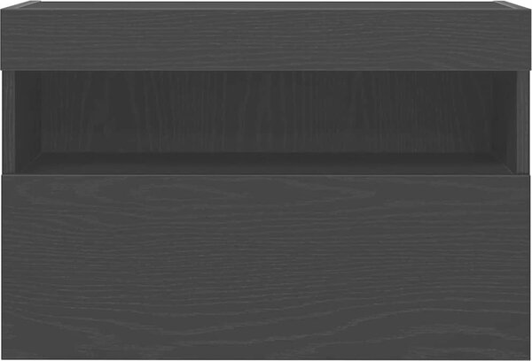 VidaXL Nástěnné TV skříňky s LED osvětlením 2 ks 60 x 30 x 40 cm [862211] Barva: Staré dřevo
