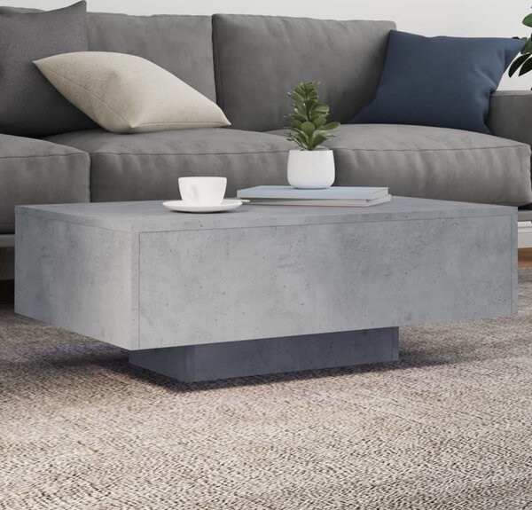 VidaXL Konferenční stolek s LED osvětlením 85 x 55 x 31 cm [863011] Barva: dub artisan