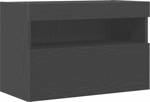 VidaXL Nástěnné TV skříňky s LED osvětlením 2 ks 60 x 30 x 40 cm [862211] Barva: Staré dřevo
