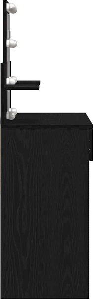 VidaXL Toaletní stolek s LED 100 x 40 x 130 cm [868852] Barva: dub artisan