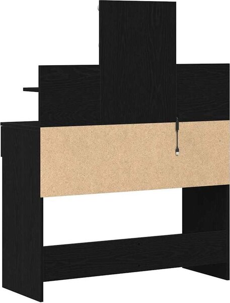 VidaXL Toaletní stolek s LED 100 x 40 x 130 cm [868852] Barva: dub artisan