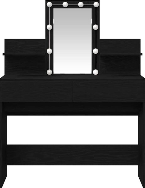 VidaXL Toaletní stolek s LED 100 x 40 x 130 cm [868852] Barva: dub artisan