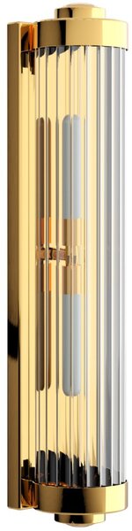 Open Design Fumi nástěnné svítidlo 2x8 W průhledná-zlatá OR84481